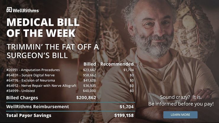 Trimmin’ the fat off a surgeon’s bill